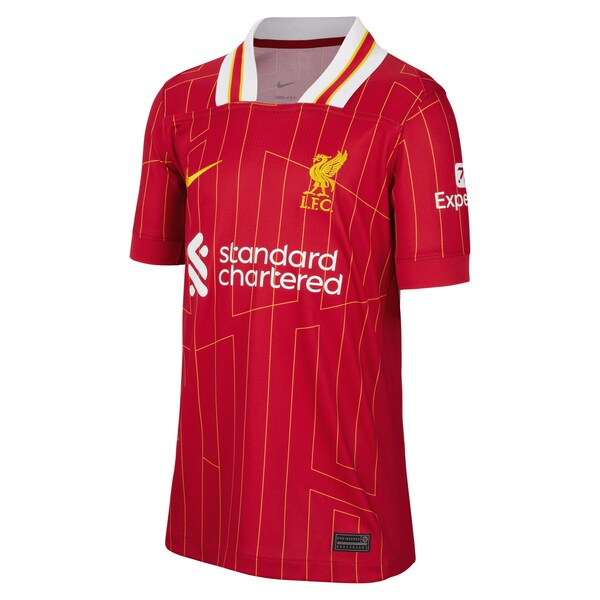 Liverpool Nike Youth 2024/25 Home Replica Jersey - Red - Image 2
