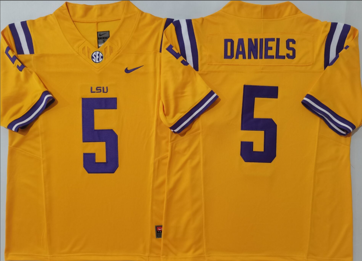 Jayden Daniels NCAA Clemson Tigers Nike Vapor Limited Jersey