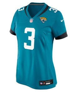 Alternative view of Jakobi Meyers Jacksonville Jaguars Nike Women's Team  Game Jersey -  Teal