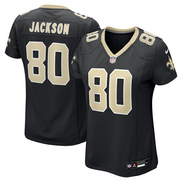 Jermaine Jackson New Orleans Saints Nike Women's Game Jersey - Black - Image 4