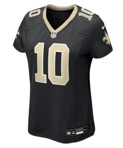 Alternative view of Brandin Cooks New Orleans Saints Nike Women's Team Game Jersey -  Black