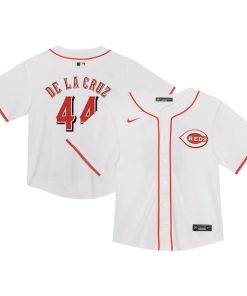 Elly De La Cruz Cincinnati Reds Nike Toddler  Game Jersey - White
