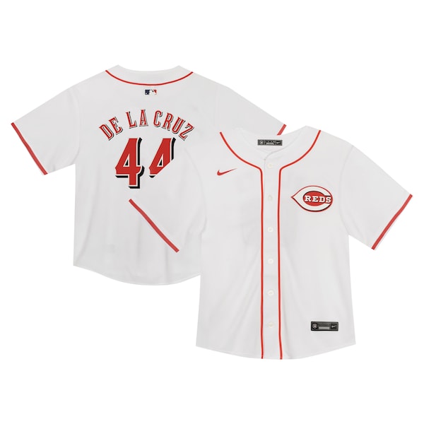 Elly De La Cruz Cincinnati Reds Nike Toddler Game Jersey - White