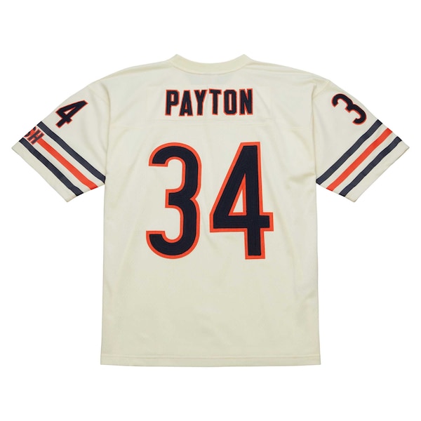 Walter Payton Chicago Bears Chainstitch Legacy Jersey - Cream - Image 3