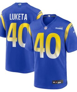 Jesse Luketa Los Angeles Rams Nike Team Game Jersey -  Royal