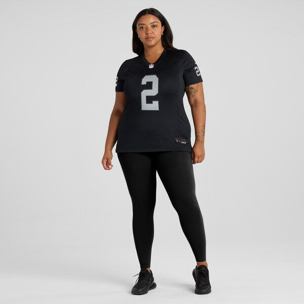 Daniel Carlson Las Vegas Raiders Nike Women's Game Jersey - Black - Image 6