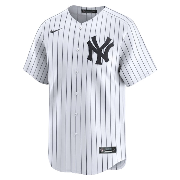 Jasson Dom¨ªnguez New York Yankees Nike Home Limited Player Jersey - White/Navy - Image 3