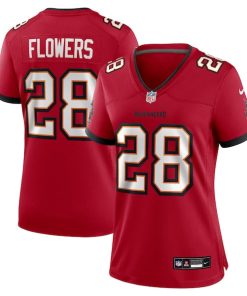 Alternative view of Dallis Flowers Tampa Bay Buccaneers Nike Women's  Game Jersey -  Red
