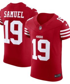 Deebo Samuel San Francisco 49ers Nike  Vapor F.U.S.E. Elite Jersey - Scarlet