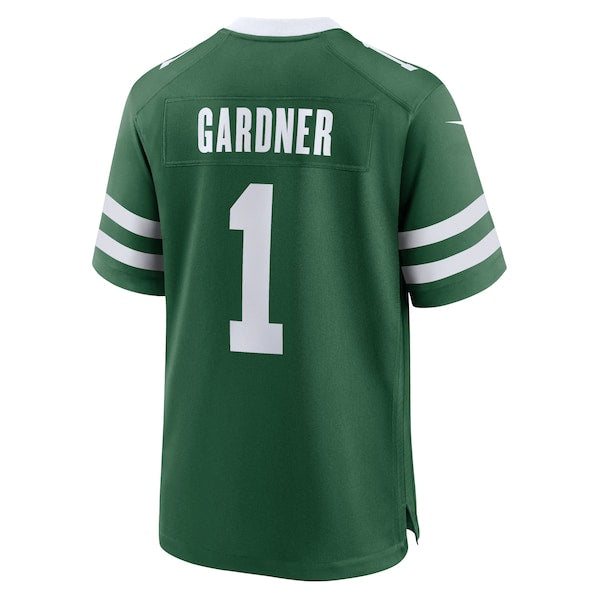 Ahmad Sauce Gardner New York Jets Nike Game Jersey - Legacy Green - Image 4