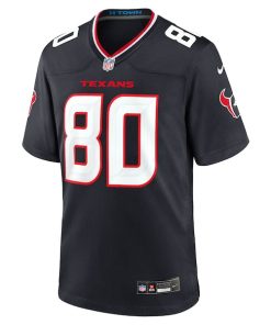 Alternative view of Andre Johnson Houston Texans Nike Team Retired Player Game Jersey -  Navy