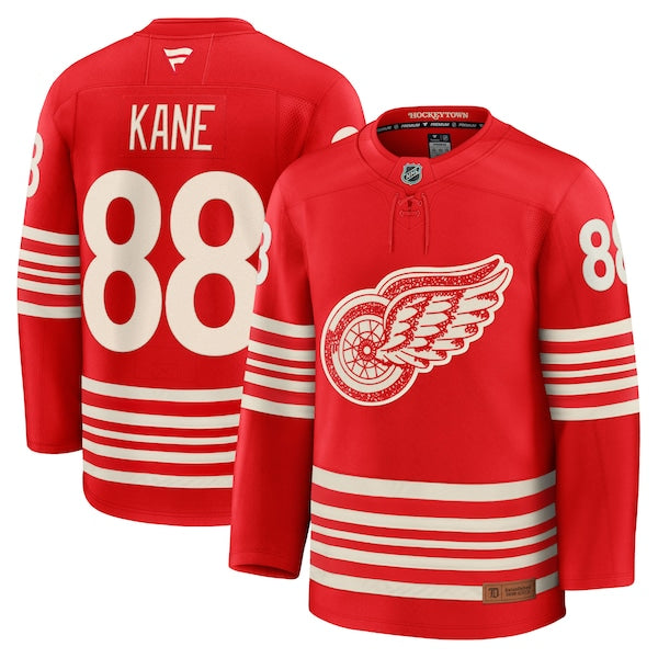 Patrick Kane Detroit Red Wings Centennial Premium Player Jersey - Red