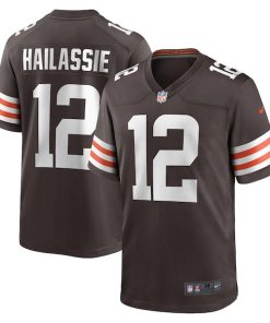 Kahlef Hailassie Cleveland Browns Nike Team Game Jersey -  Brown