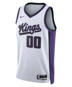Alternative view of Sacramento Kings Nike Unisex Swingman Custom Jersey - Association Edition - White