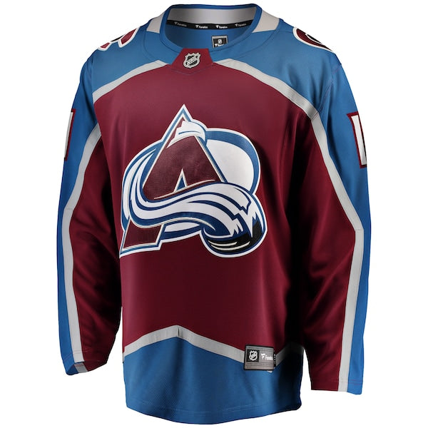 Brock Nelson Colorado Avalanche Home Breakaway Jersey - Burgundy - Image 2