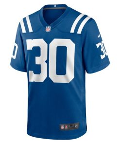 Alternative view of Jaylin Simpson Indianapolis Colts Nike Game Jersey -  Royal