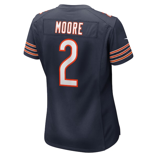 D.J. Moore Chicago Bears Nike Women's Player Jersey - Navy - Image 3