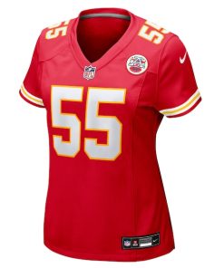 Alternative view of Omarr Norman-Lott Kansas City Chiefs Nike Women's Team Game Jersey -  Red