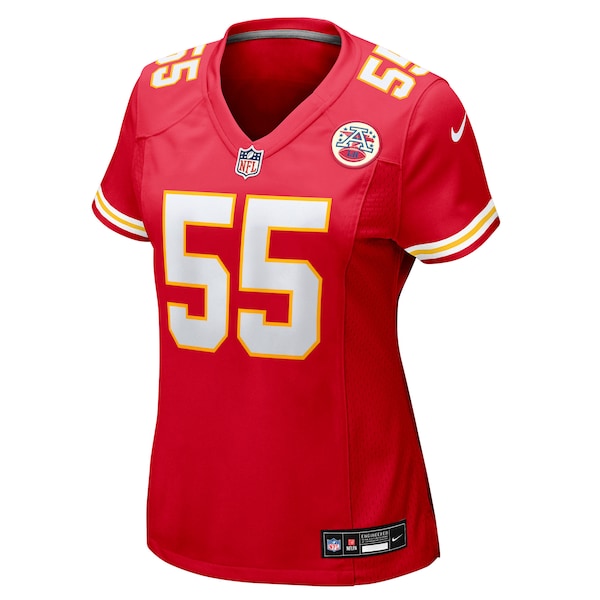 Omarr Norman-Lott Kansas City Chiefs Nike Women's Team Game Jersey - Red - Image 2
