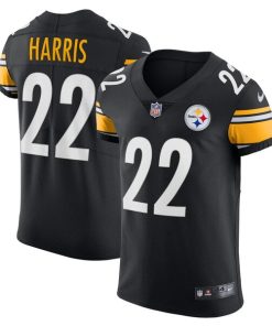Najee Harris Pittsburgh Steelers Nike Vapor Elite Jersey - Black
