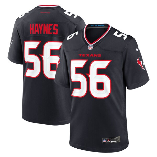 Marcus Haynes Houston Texans Nike Team Game Jersey - Navy