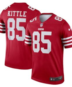 George Kittle San Francisco 49ers Nike Legend Jersey - Scarlet