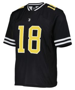 Alternative view of Juventus  Collegiate American Football Foundation Fashion Jersey - Black