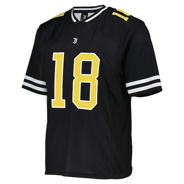 Juventus Collegiate American Football Foundation Fashion Jersey - Black - Image 2