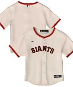San Francisco Giants Toddler Home Replica Jersey - Cream