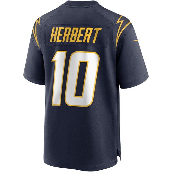Justin Herbert Los Angeles Chargers Nike Game Jersey - Navy - Image 3