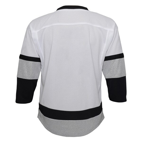 Los Angeles Kings Youth 2021/22 Alternate Replica Jersey - White - Image 3