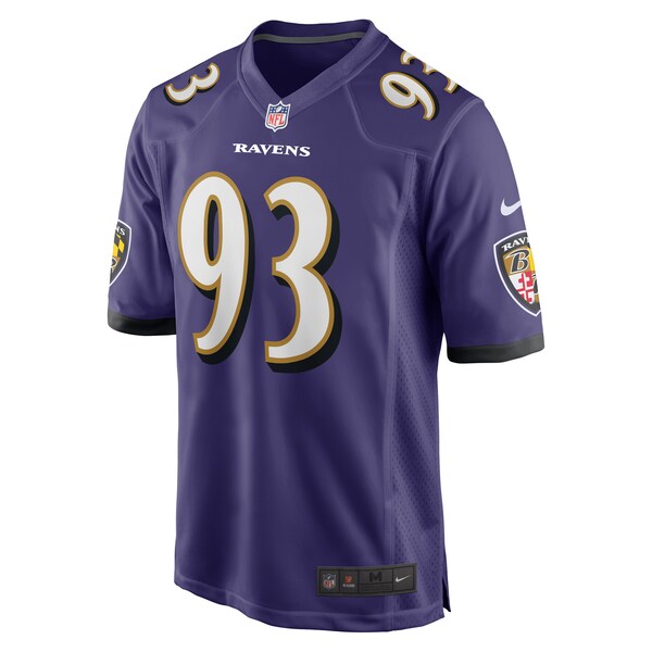 Bravvion Roy Baltimore Ravens Nike Game Jersey - Purple - Image 2