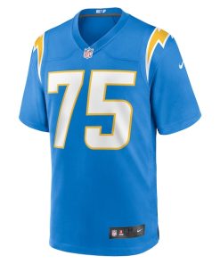 Alternative view of Bradley Bozeman Los Angeles Chargers Nike  Game Jersey -  Powder Blue