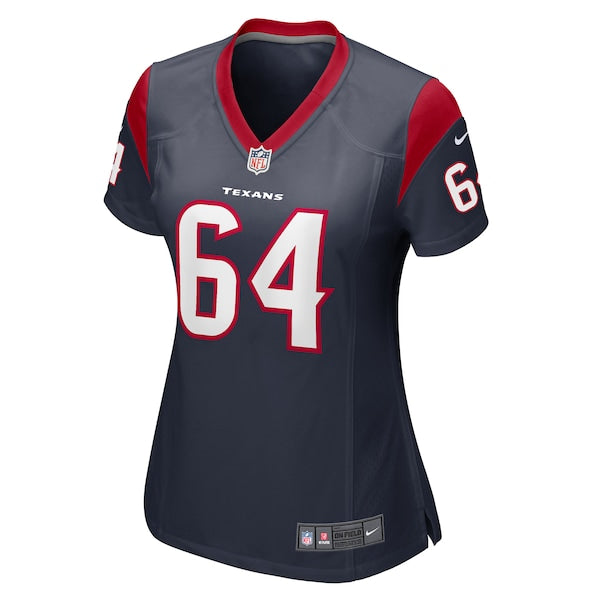 Nick Broeker Houston Texans Nike Women's Team Game Jersey - Navy - Image 2