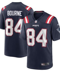 Kendrick Bourne New England Patriots Nike Game Jersey - Navy