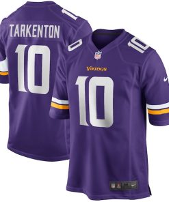 Fran Tarkenton Minnesota Vikings Nike Game Retired Player Jersey - Purple
