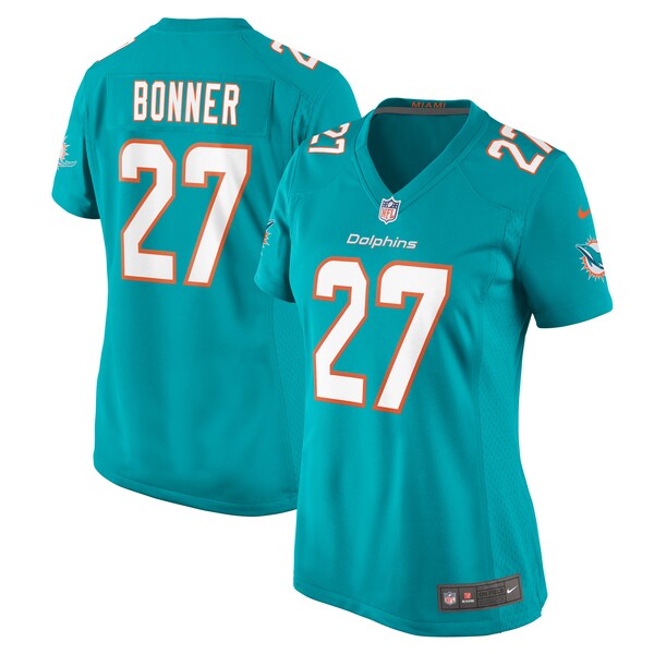 Ethan Bonner Miami Dolphins Nike Women's Game Jersey - Aqua