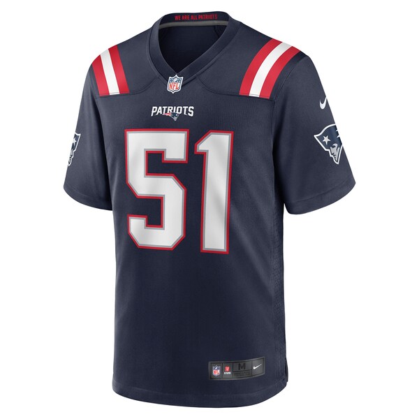 Ronnie Perkins New England Patriots Nike Game Jersey - Navy - Image 2