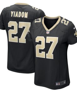Isaac Yiadom New Orleans Saints Nike Women's Team Game Jersey -  Black