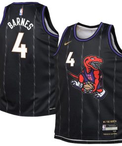 Scottie Barnes Toronto Raptors Nike Youth 2024/25 Swingman Player Jersey - City Edition - Black