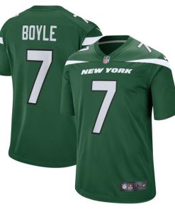 Tim Boyle New York Jets Nike Game Jersey - Gotham Green