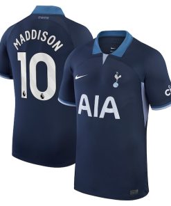 James Maddison Tottenham Hotspur Nike 2023/24 Away Stadium Replica Player Jersey - Navy