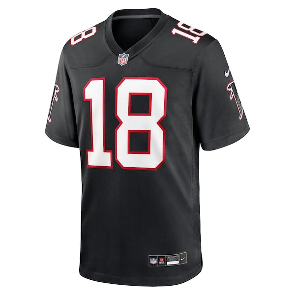 Kirk Cousins Atlanta Falcons Nike Alternate Game Player Jersey - Black/White - Image 5