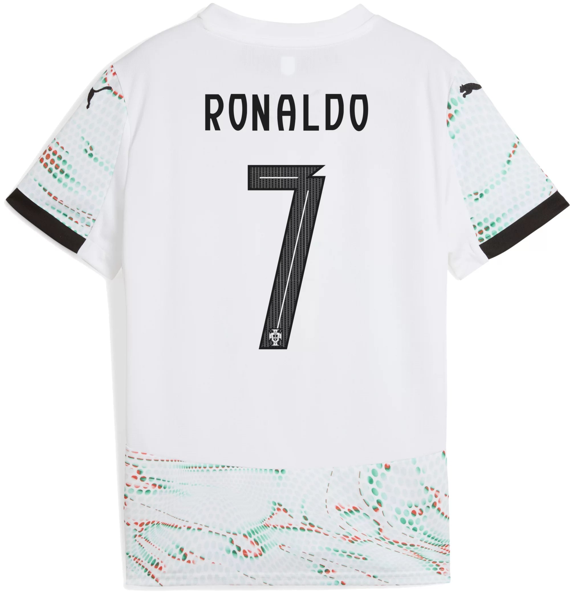 2025 PUMA Cristiano Ronaldo Portugal Youth Away Authentic Jersey - Image 3