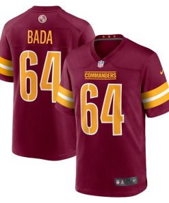 David Bada Washington Commanders Nike  Game Jersey -  Burgundy