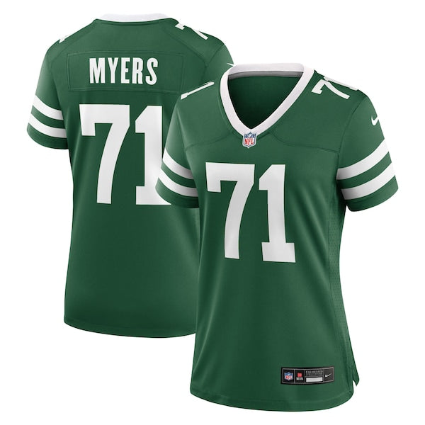 Josh Myers New York Jets Nike Women's Team Game Jersey - Legacy Green - Image 2