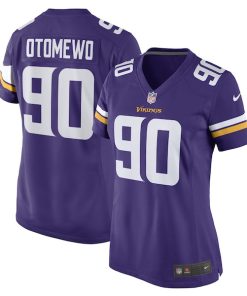 Esezi Otomewo Minnesota Vikings Nike Women's Game Player Jersey - Purple