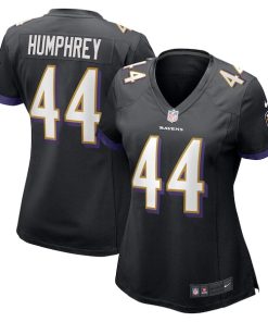 Marlon Humphrey Baltimore Ravens Nike Women's Game Jersey - Black/Purple