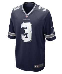Alternative view of Brandin Cooks Dallas Cowboys Nike  Game Jersey - Navy