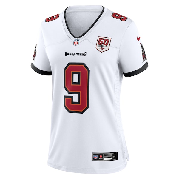 Emeka Egbuka Tampa Bay Buccaneers Nike Women's 50th Season White Game Jersey - White - Image 2